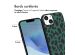 iMoshion Coque Design iPhone 14 - Green Leopard