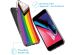 iMoshion Coque Design iPhone SE (2022 / 2020) / 8 / 7 - Rainbow flag