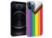 iMoshion Coque Design iPhone 12 (Pro) - Rainbow flag