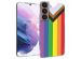 iMoshion Coque Design Samsung Galaxy S22 - Rainbow flag