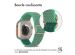 iMoshion Bande élastique en nylon Apple Watch Series 1-9 / SE / Ultra (2) - 42/44/45/49 mm - Turquoise
