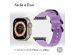 iMoshion Bracelet en nylon Apple Watch Series 1-9 / SE / Ultra (2) - 42/44/45/49 mm - Violet