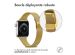 iMoshion Bracelet pliant Milanese Apple Watch Series 1-9 / SE - 38/40/41mm - Dorée