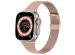 iMoshion Bracelet pliant Milanese Apple Watch Series 1-9 / SE / Ultra (2) - 42/44/45/49 mm - Rose Dorée