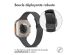 iMoshion Bracelet pliant Milanese Apple Watch Series 1-9 / SE / Ultra (2) - 42/44/45/49 mm - Noir