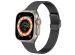 iMoshion Bracelet pliant Milanese Apple Watch Series 1-9 / SE / Ultra (2) - 42/44/45/49 mm - Noir
