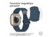 iMoshion Bracelet en cuir magnétique Apple Watch Series 1-9 / SE / Ultra (2) - 42/44/45/49 mm - Bleu