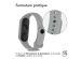 iMoshion Bracelet en silicone Xiaomi Mi Band 5 / 6 - Gris