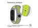 iMoshion Bracelet sportif en silicone Xiaomi Mi Band 5 / 6 - Gris / Lime