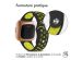 iMoshion Bracelet sportif en silicone Fitbit Versa 2 / Versa Lite - Noir / Néon Jaune