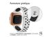 iMoshion Bracelet sportif en silicone Fitbit Versa 2 / Versa Lite - Blanc / Noir