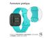 iMoshion Bracelet en silicone Fitbit Versa 4 / 3 / Sense (2) - Turquoise