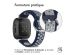 iMoshion Bracelet sportif en silicone Fitbit Versa 4 / 3 / Sense (2) - Bleu/Gris