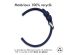 iMoshion Bracelet en silicone - Connexion universelle de 24 mm - Bleu foncé