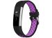 iMoshion Bracelet sportif en silicone Fitbit Alta (HR) - Noir/Violet