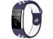 iMoshion Bracelet sportif en silicone Fitbit Charge 2 - Bleu / Blanc