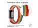 iMoshion Bracelet en nylon Fitbit Charge 5 / Charge 6 - Taille S - Rainbow