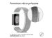 iMoshion Bracelet en nylon Fitbit Charge 5 / Charge 6 - Taille L - Gris clair