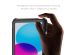 Redpepper Coque tablette étanche iPad 10 (2022) 10.9 pouces - Noir