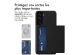 iMoshion Coque arrière avec porte-cartes Samsung Galaxy S21 - Noir