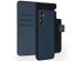 Accezz Étui de téléphone portefeuille en cuir de qualité supérieure 2 en 1 Samsung Galaxy A14 (5G/4G) - Bleu foncé