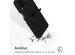 Accezz Coque Liquid Silicone Samsung Galaxy Z Flip 4 - Noir