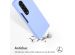 Accezz Coque Liquid Silicone Samsung Galaxy Z Fold 4 - Violet