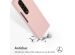 Accezz Coque Liquid Silicone Samsung Galaxy Z Fold 4 - Rose