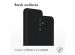 Accezz Coque Liquid Silicone Samsung Galaxy A34 (5G) - Noir