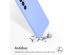 Accezz Coque Liquid Silicone Samsung Galaxy A34 (5G) - Violet