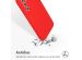 Accezz Coque Liquid Silicone Samsung Galaxy A54 (5G) - Rouge