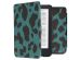 iMoshion ﻿Design Slim Hard Sleepcover Kobo Clara 2E / Tolino Shine 4 - Green Leopard
