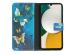 iMoshion Coque silicone design Samsung Galaxy A34 (5G) - Blue Butterfly
