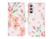 iMoshion Coque silicone design Samsung Galaxy A34 (5G) - Blossom Watercolor