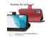 iMoshion Etui de téléphone portefeuille Luxe Samsung Galaxy A34 (5G) - Rouge