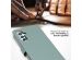 Selencia Étui de téléphone portefeuille en cuir véritable Samsung Galaxy A54 (5G) - Air Blue