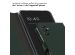Selencia Étui de téléphone portefeuille en cuir véritable Samsung Galaxy A34 (5G) - Vert