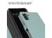 Selencia Étui de téléphone portefeuille en cuir véritable Samsung Galaxy A14 (5G) - Air Blue