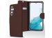 Accezz Étui de téléphone portefeuille Wallet Samsung Galaxy A54 (5G) - Brun