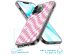 iMoshion Coque Design iPhone 12 (Pro) - Retro Pink Check