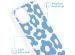 iMoshion Coque Design iPhone 13 - Retro Blue Flowers