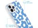 iMoshion Coque Design iPhone 13 Pro - Retro Blue Flowers