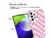 iMoshion Coque Design Samsung Galaxy A53 - Retro Pink Check