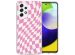 iMoshion Coque Design Samsung Galaxy A53 - Retro Pink Check