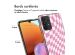 iMoshion Coque Design Samsung Galaxy A33 - Retro Pink Check