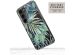 Selencia Coque très protectrice Zarya Fashion Samsung Galaxy S23 Plus - Green Jungle Leaves