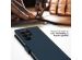 Selencia Étui de téléphone portefeuille en cuir véritable Samsung Galaxy S23 Ultra - Bleu