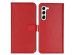 Selencia Étui de téléphone portefeuille en cuir véritable Samsung Galaxy S23 Plus - Rouge