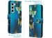 iMoshion Coque silicone design Samsung Galaxy S23 - Blue Butterfly
