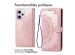 iMoshion Etui de téléphone portefeuille Mandala Xiaomi Redmi Note 12 Pro Plus - Rose Dorée